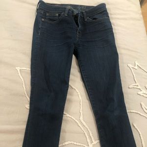 Jcrew dark wash jeans
